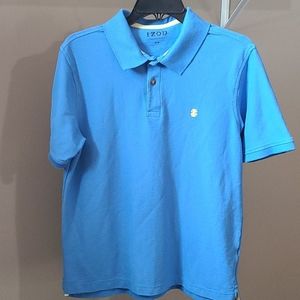IZOD Short Sleeve Polo Shirt, Size Medium